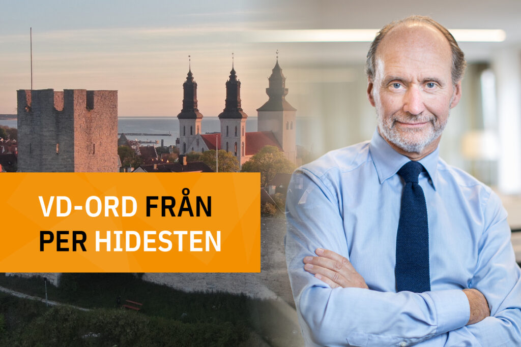 Vd-ordet: Almedalen 2023 – en viktig arena för Industriarbetsgivarna