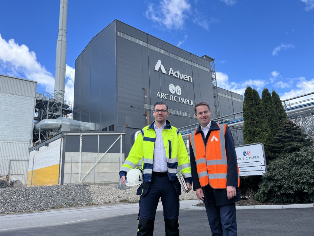Nytt grönt framsteg för Arctic Paper i Munkedal