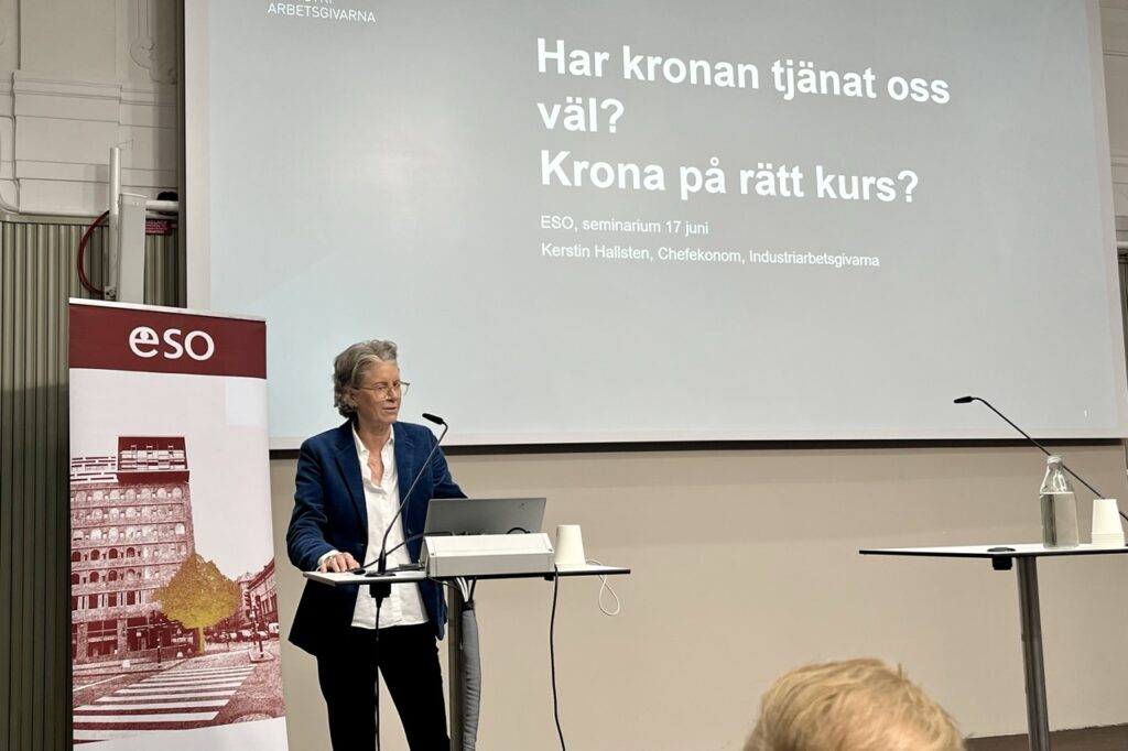 kerstin talar vid seminarium